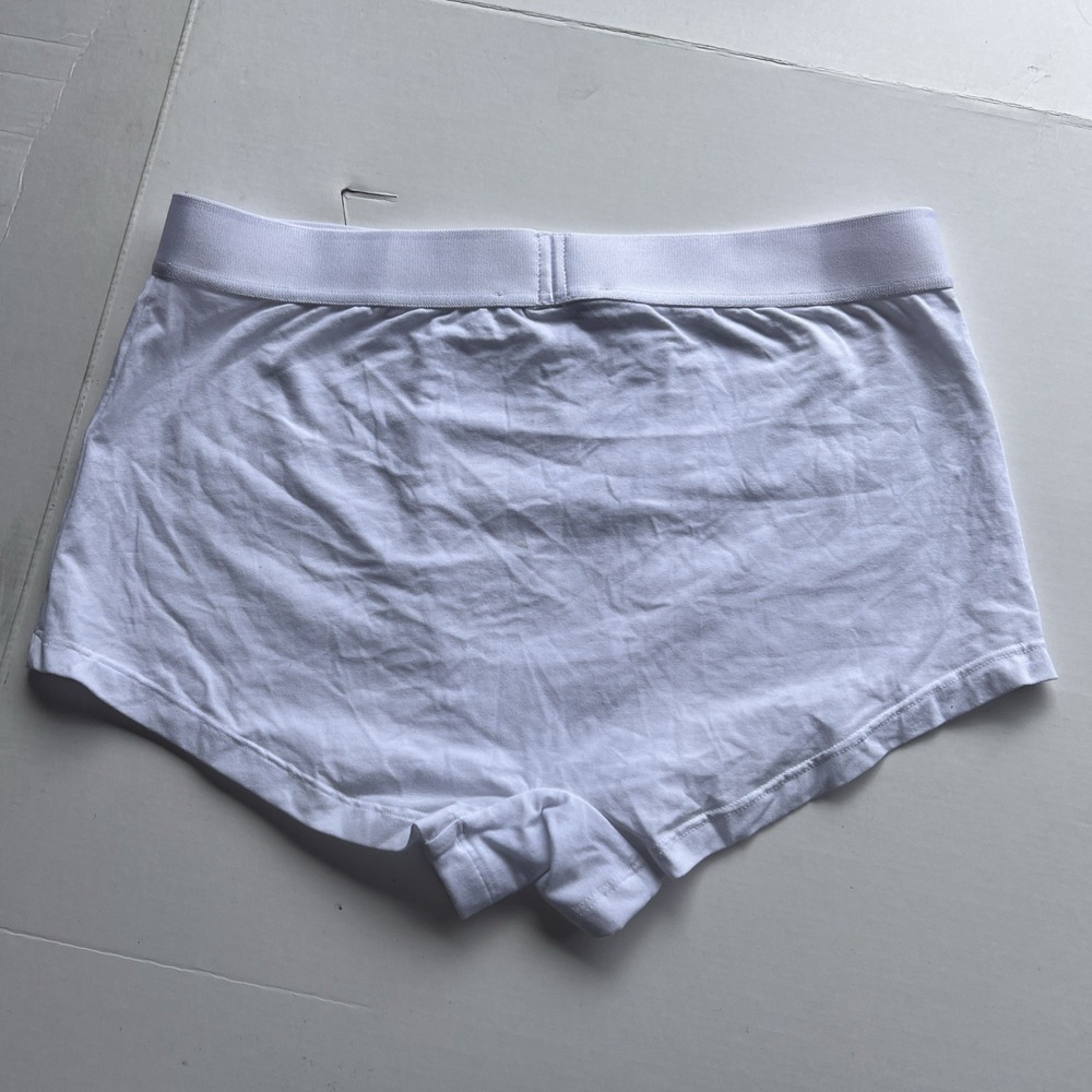 Cosabella White Stretch Size Small Boyshorts Booty Shorts NWOT - Picture 2 of 4